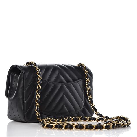 chanel chevron rectangular mini price|CHANEL Lambskin Chevron Quilted Mini Rectangular Flap.